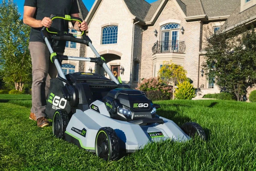 battery cordless lawn mower